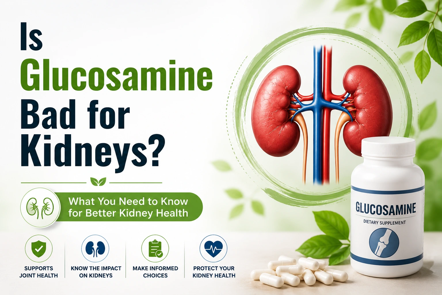 Is Glucosamine Bad for Kidneys?